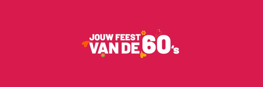Jouw feest van de 60s