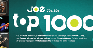 Freddie en Michael het vaakst in Joe 70s & 80s Top 1000